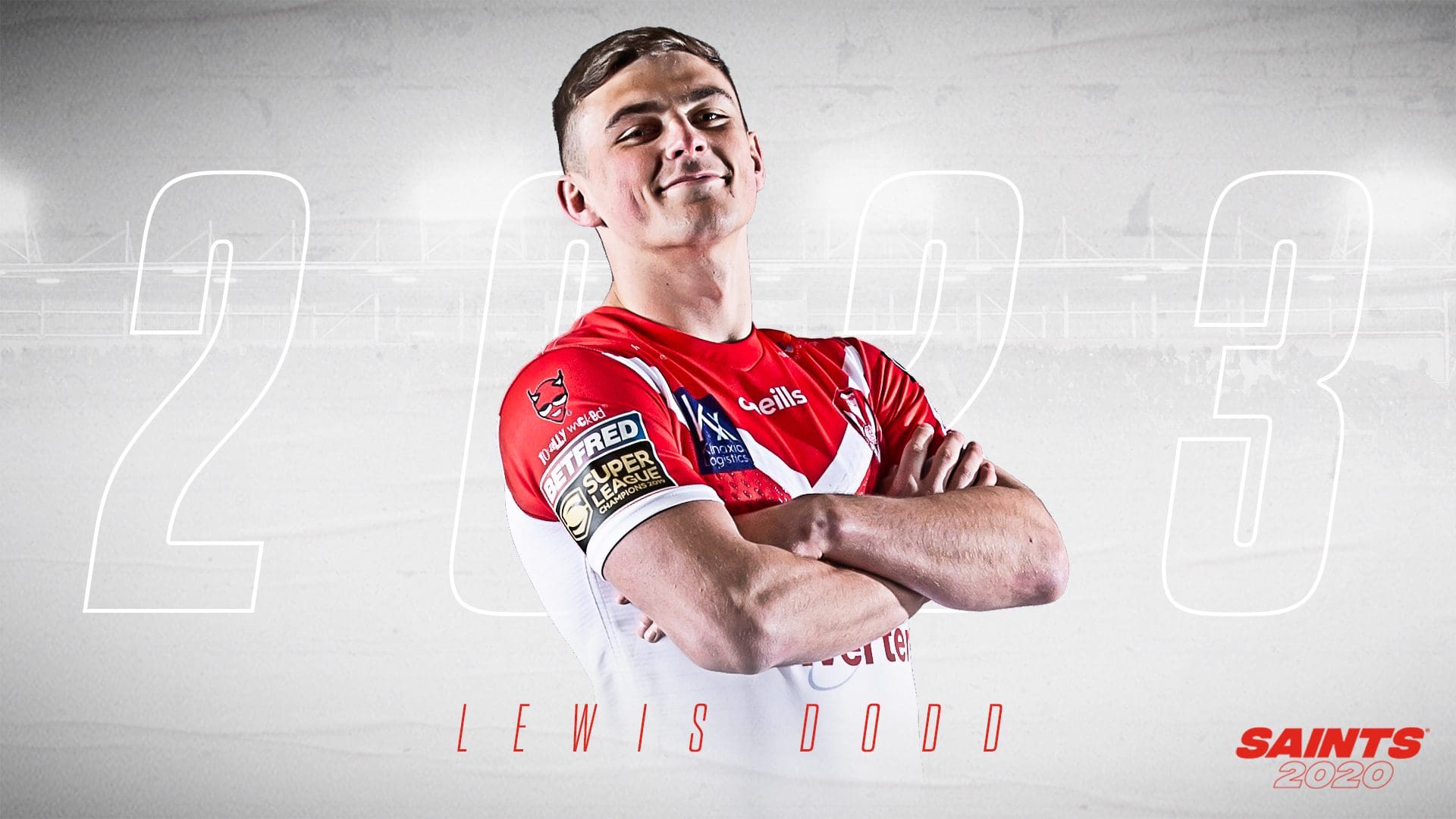 Exciting young half back Lewis Dodd signs four year deal with Saints ...