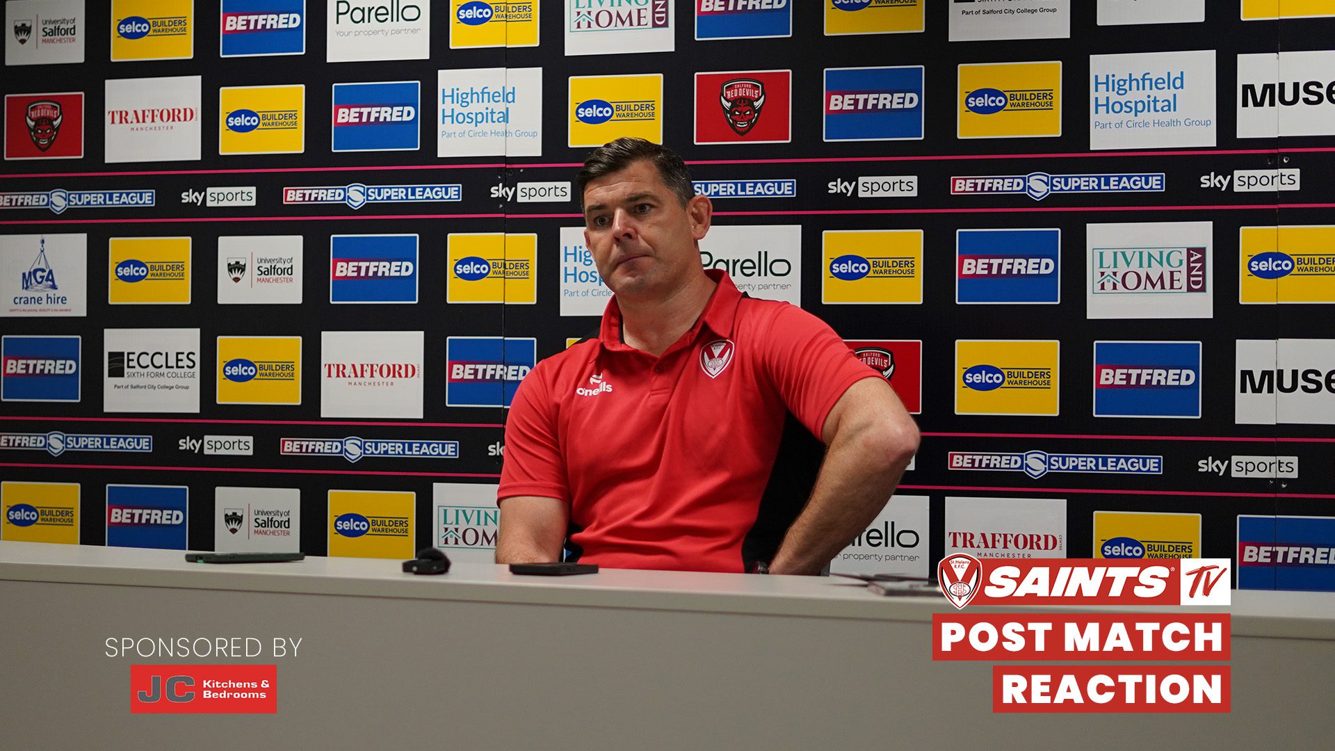 Paul Wellens reflects on away defeat to Salford - Saints TV